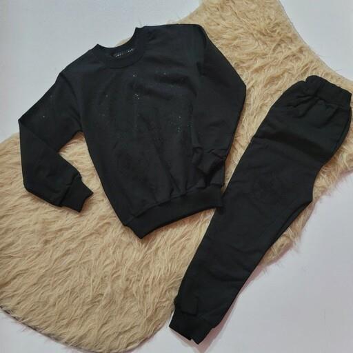 بلوز شلوار اسپرت نگین کاری شده سایز 40تا55